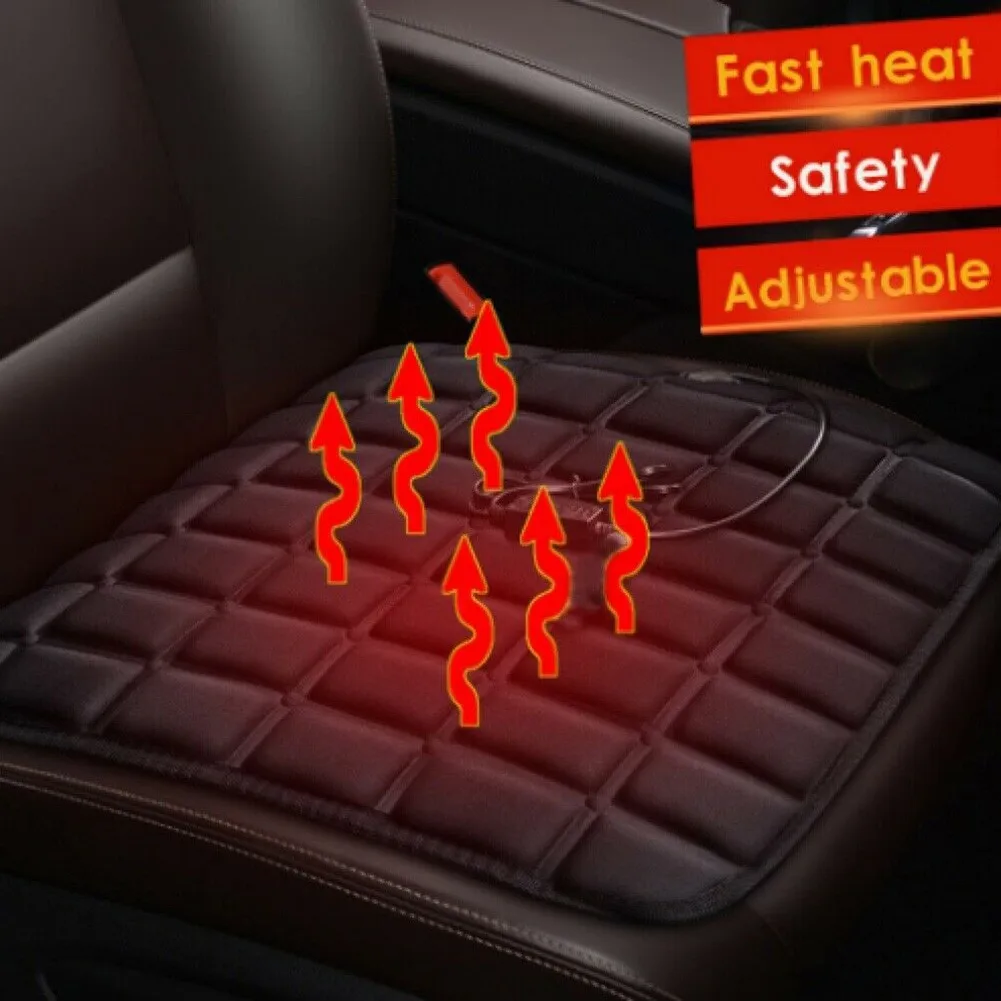 

12V Universal Car Seat Pad Cushion Cover Heating Heater Kit Warm Heated Winter Car Seat Electric Igarette Lighter Heating Pads