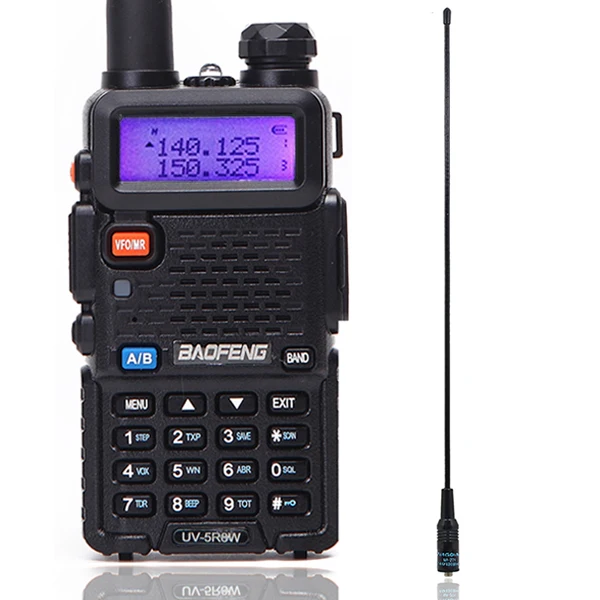 Baofeng UV-5R 8 Вт Высокая мощная двухсторонняя рация 8 Вт CB Ham портативная рация 10 км дальность Pofung UV5R для охоты - Цвет: add 771 antenna