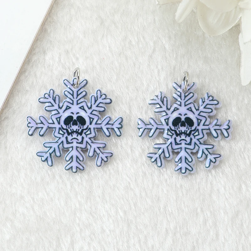 12Pcs Christmas Pastel Goth Charms Spooky Gingerbread Man Snowman Holiday Decoration Pendant For Earring Necklace Diy Making - купить по