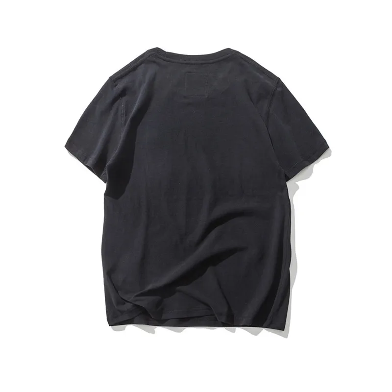 

Новинка лета 7274-2018, мужская рубашка с рукавом до локтя, трендовая Мужская футболка с коротким рукавом