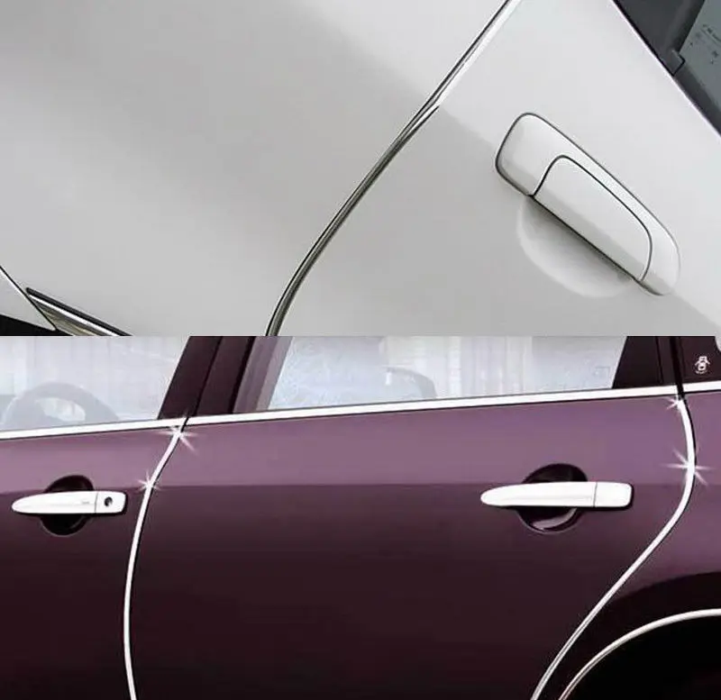 

Car Door Edge Trim Strip Grills 6M Cover Protector Moulding Brand New Durable Fashion