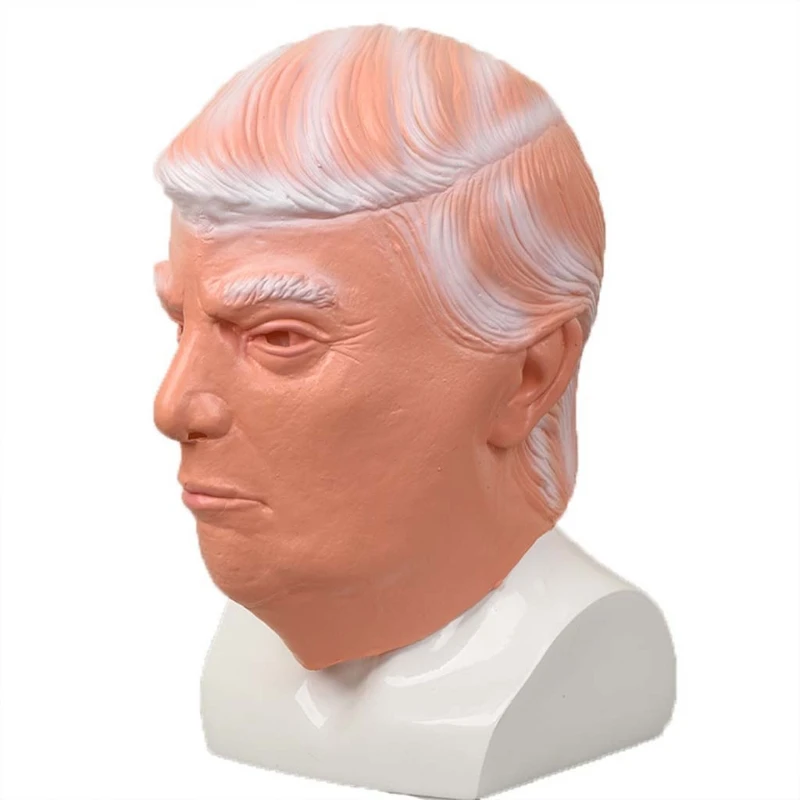 

Halloween Party Celebrity Headgear Funny American President Mask Cosplay Props DXAD