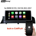Автомобильный мультимедийный плеер CarPlay, 10,25 дюйма, Android 10, GPS, для BMW X3 F25 X4 F26, CIC NBT, экран навигации