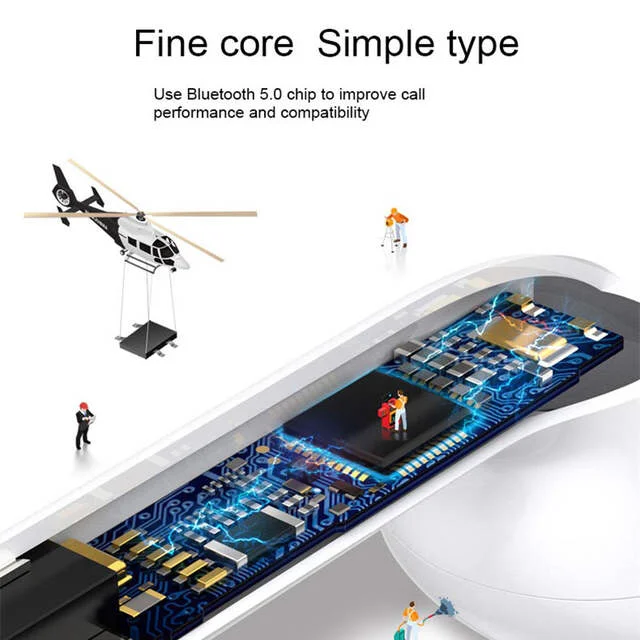 Bluetooth наушники 5 0 TWS Беспроводные с микрофоном зарядная коробка гарнитура для