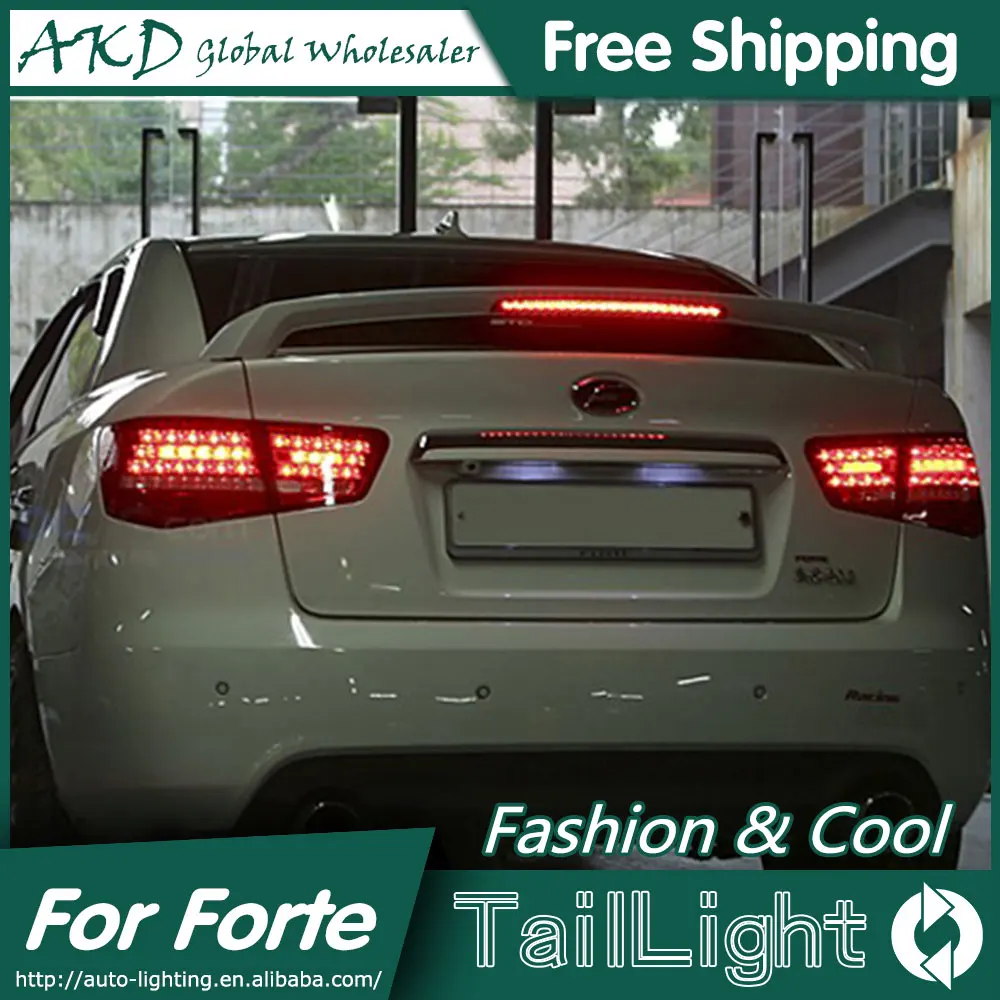

AKD Car Styling for Kia Forte Tail Lights 2010-2013 Cerato LED Tail Light Forte Rear Lamp DRL+Brake+Park+Signal