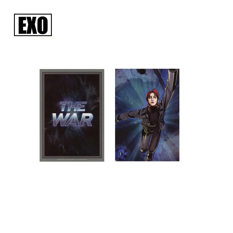 1 комплект Kpop EXO мультфильм Фотокарта для коллекции фанатов высокого качества EXO Kpop войны обычный альбом фото карты Новое поступление