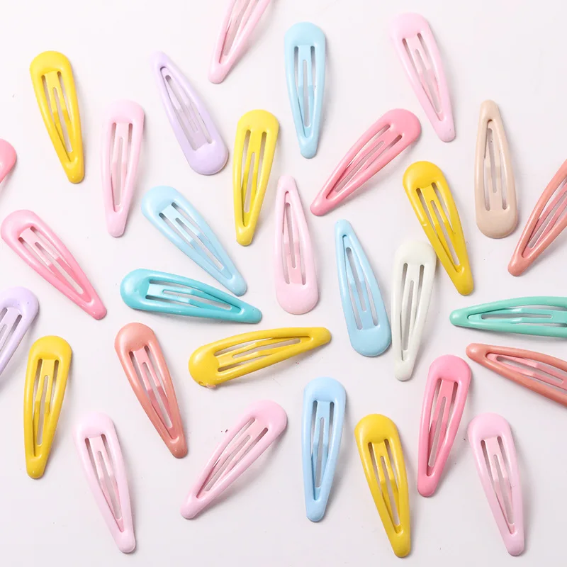 

Girls Cute Candy Colors Waterdrop Hairpins Children Headband Sweet Hair Clips Barrettes Kids Fashion Hair Accessories