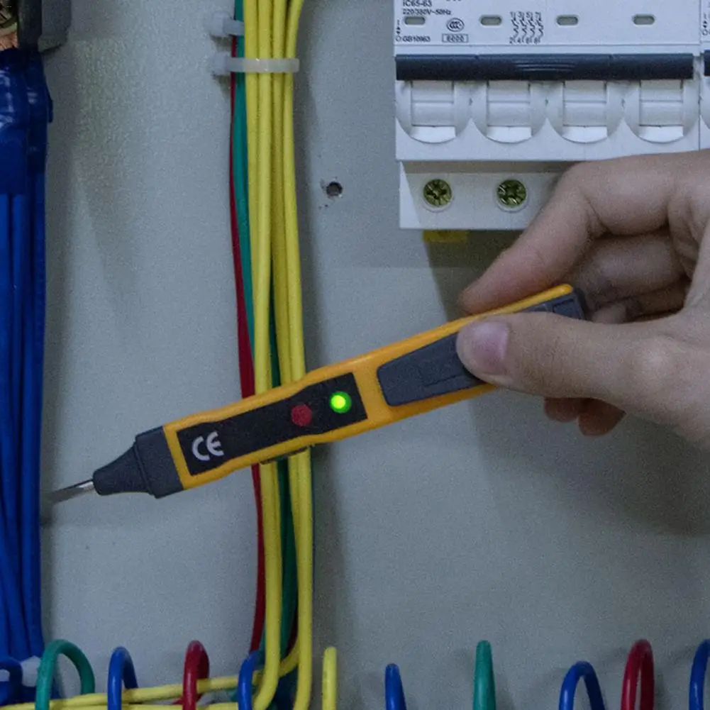 Бесконтактный Тестер Напряжения звуковой и светильник вой индикатор