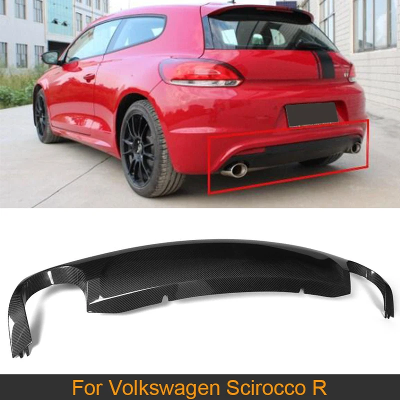 Автомобильный задний бампер диффузор спойлер для Volkswagen VW Scirocco R 2009 2014