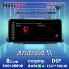 NaviFly Android 11 API30 автомобильный мультимедийный плеер навигация GPS для BMW X5 F15  X6 F16 NBT EVO Qualcomm Snapdragon 662 8 Гб 256 ГБ