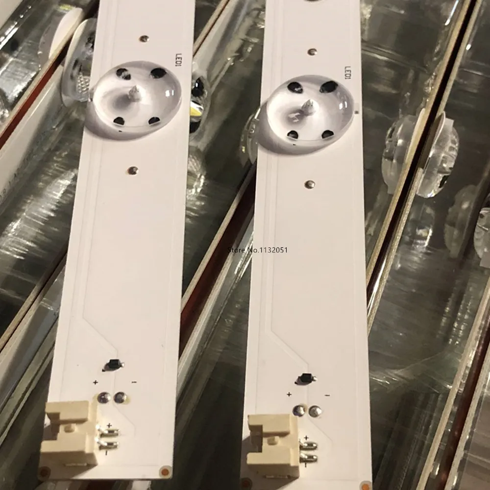 2 шт./компл. светодиодный полосы для гс hiba 32 &quotТВ SVT320AN0 6 лампа