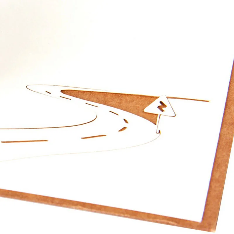 

3D Up Greeting Cards Motorcycle Birthday Easter Thank You Christmas Gift