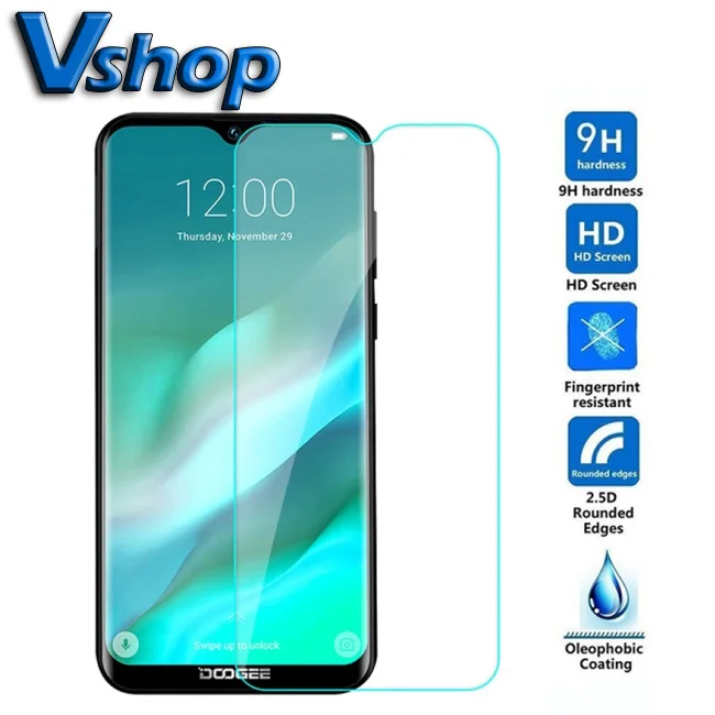 Защитная пленка из закаленного стекла Для Doogee Y8 Y9 Plus|Защитные стёкла и плёнки для