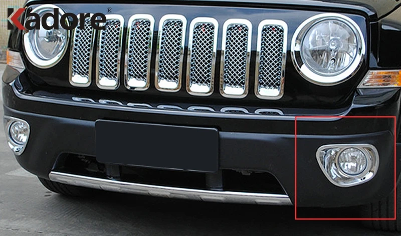 Насветильник ка на переднюю противотуманную фару для Jeep Patriot 2011 2014 2015 2016 2017 ABS|abs