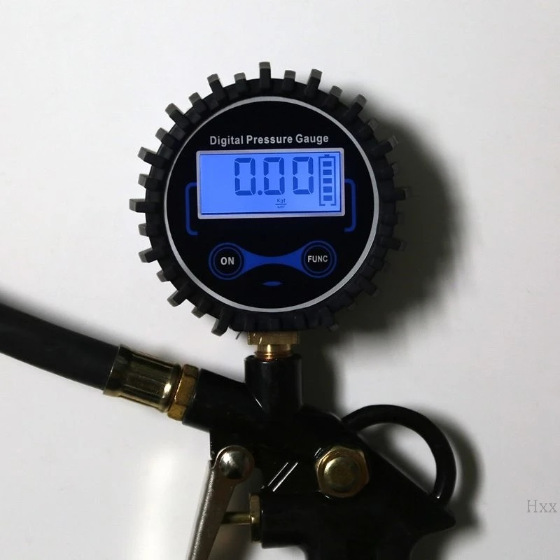 Автомобиль грузовик насос для накачки шин с цифровым манометром 200 PSI пневматический патрон и шланг пистолет Тип
