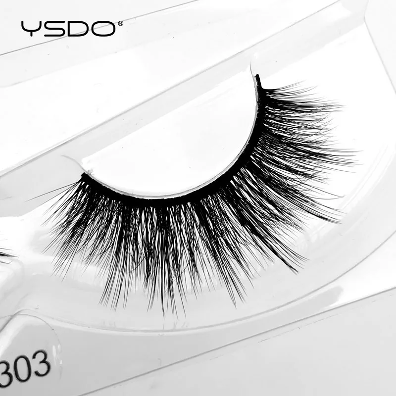 YSDO 1 пара 3d норковые накладные ресницы естественные длинные норковые ресницы безжалостные ресницы «maquiagem» Мягкие выпученные ресницы искусственные
