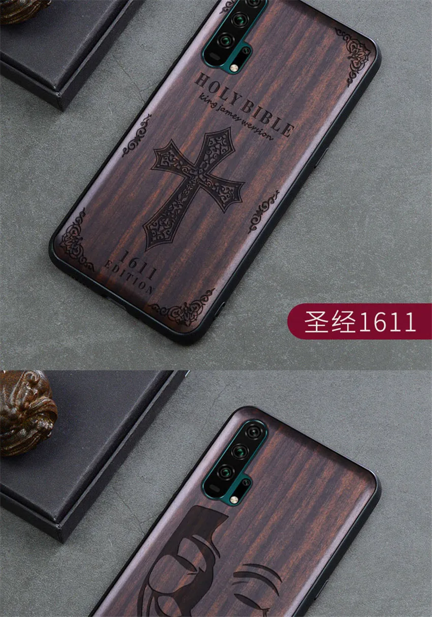 Чехол Honor 20 Pro черное дерево чехол для huawei Honor 20 резной ТПУ бампер Деревянный чехол для huawei Honor 20 Pro