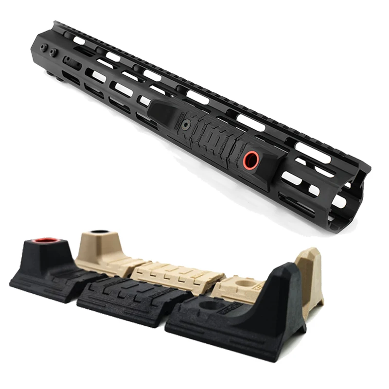 Magorui MLOK ручной упор для M-LOK система крепления подходит M-Lok бесплатно поплавок Handguard eMag Pul Пластиковая Крышка рельса