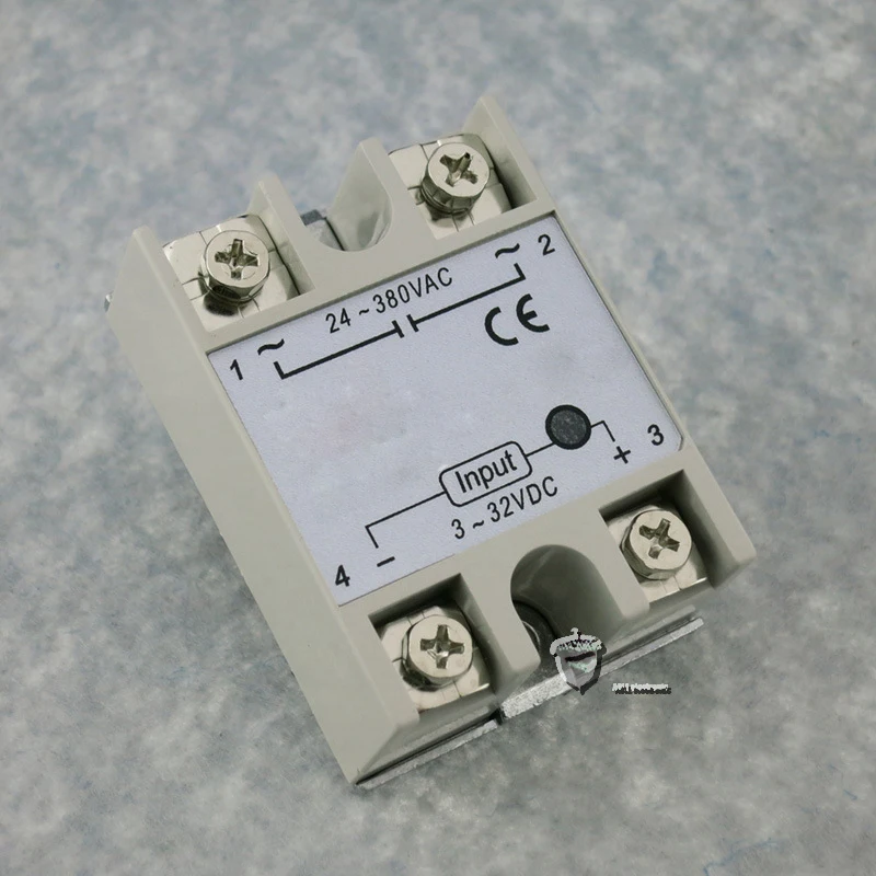 Твердотельное реле SSR-25DA 25A 5-24VDC TO 24-380V AC SSR 25DA 6-20mA 3-32V DC 1 шт. | Обустройство дома