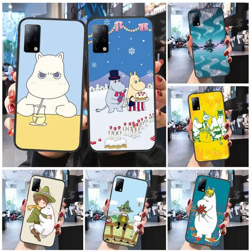 

Moomintroll Cartoon Cute moomines Phone Case for redmi 6A 7A 8A 9A 10X 4G note 8 8T 9S 10 K30 K20 pro max Cover