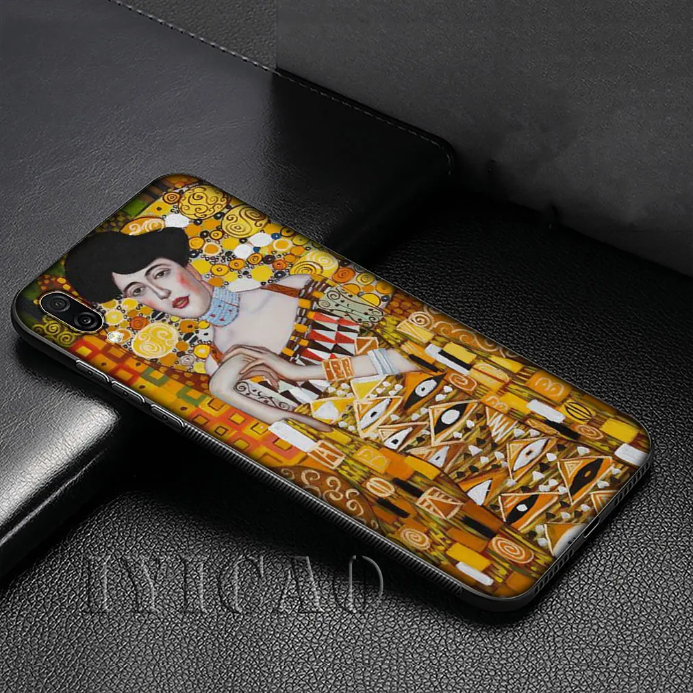 Gustav Klimt Tree of Life Golden Tears Oil Soft Case for Huawei P30 P20 Pro P10 P9 Lite Mini 2017 2016 P Smart Z Plus 2019 |