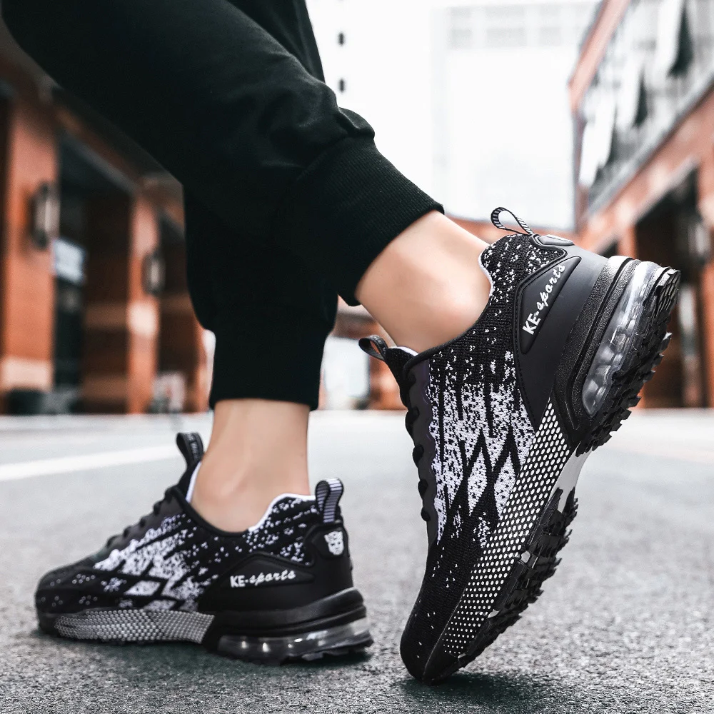 SALUDAS Men Trail Running Shoes Lightweight Sneakers Casual Sports Shoes Fashion Breathable Jogging Sneakers Men Hiking Shoes