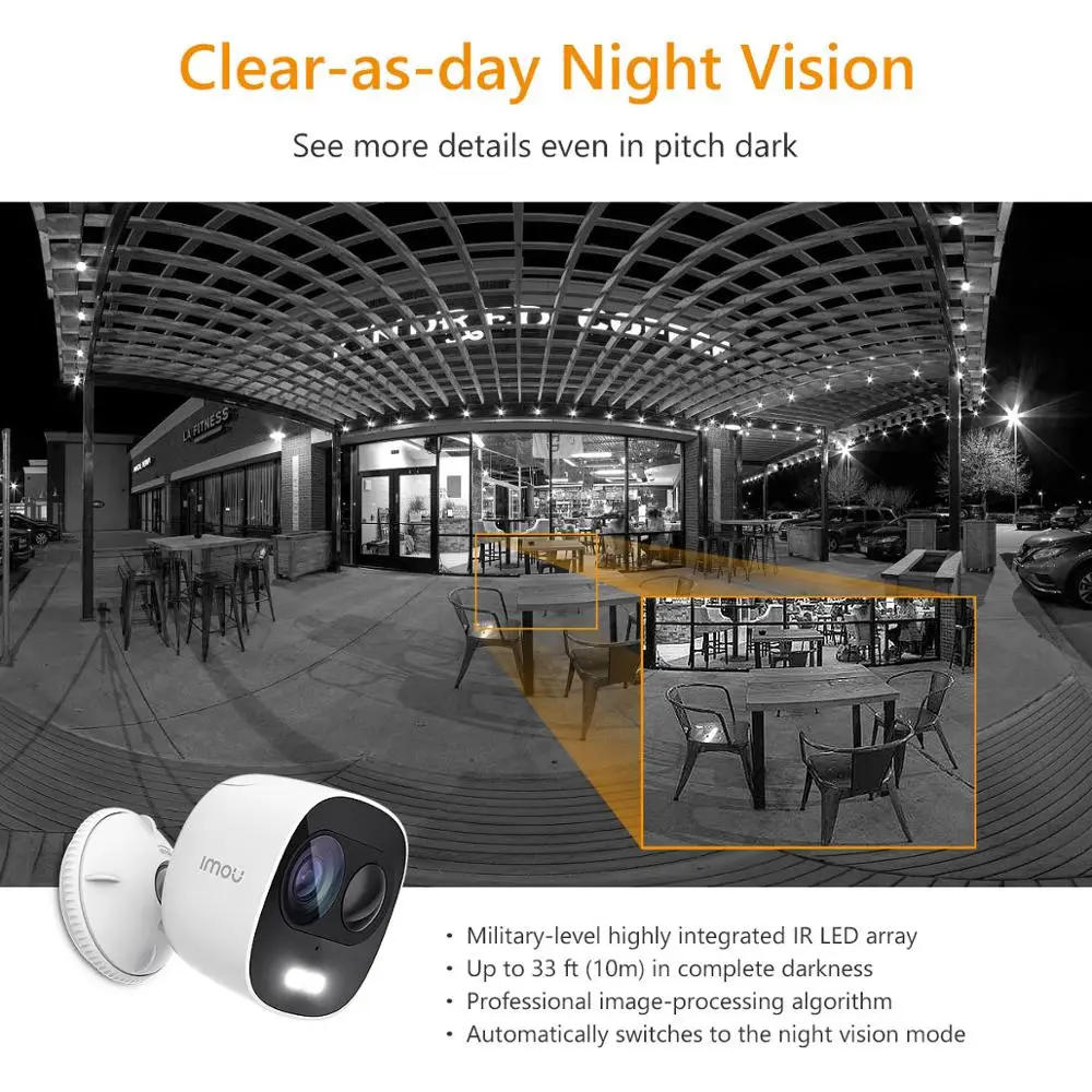 dahua imou looc 1080p ip65 waterproof ip camera wifi camera home security surveillance smart home wifi cctv camera outdoor free global shipping
