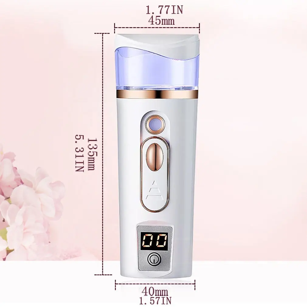 

Face Spray Steamer Bottle Nano Measuring Skin Moisture Hydrating Instrument Cold Facial Beauty Hydrating Skin Care