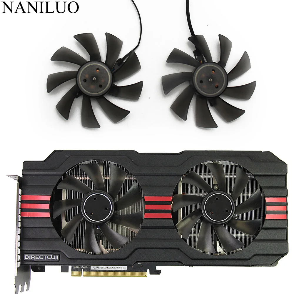 T129025SU 12V 0.38A 4PIN для ASUS HD 7970 7950 GTX 680 DirectCU II HD7970 HD7950 GTX680 вентилятора видеокарты