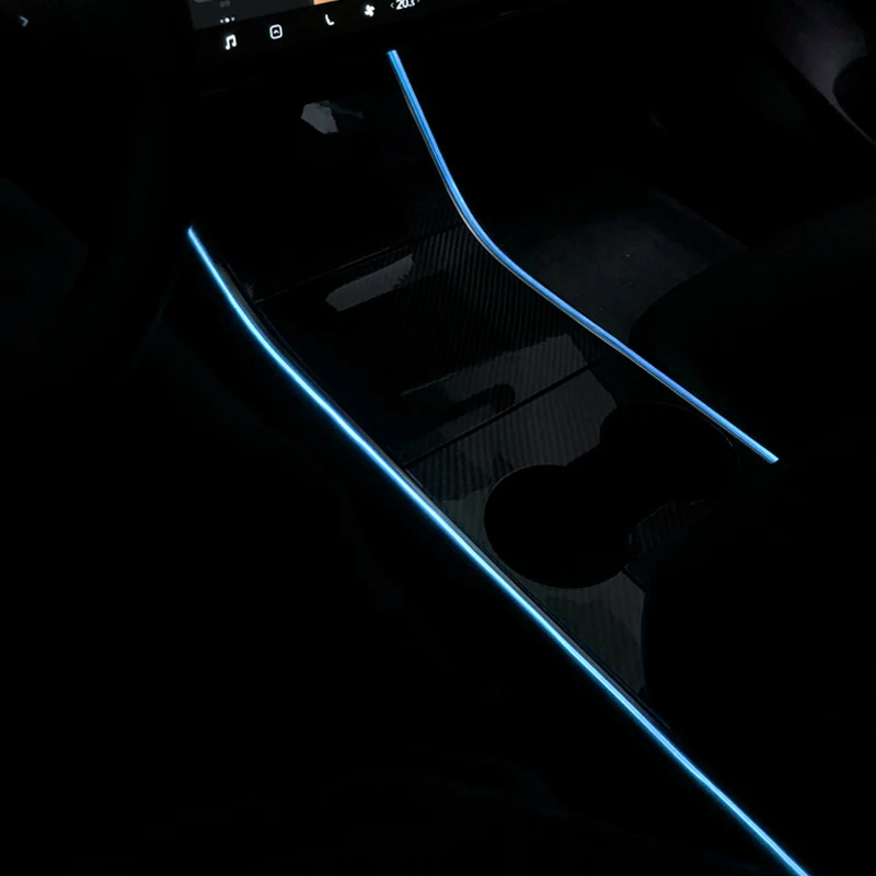 Для Tesla Model 3 атмосферная лампа модифицированная для салона автомобиля