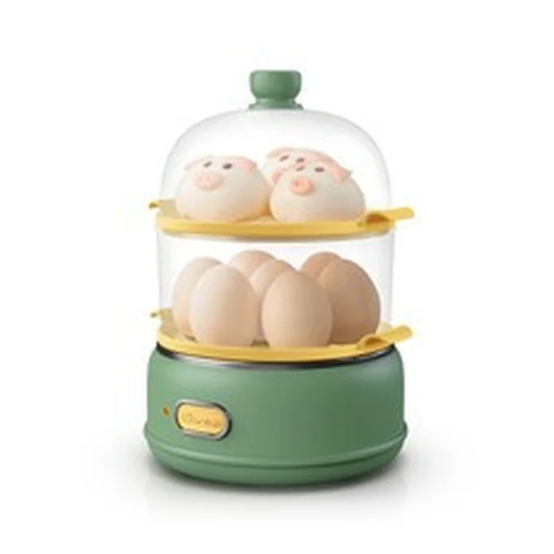 

Little Bear Double-layer Timer Egg Cooker Small Electric Steamer 30 Minutes Timer Egg Steamer