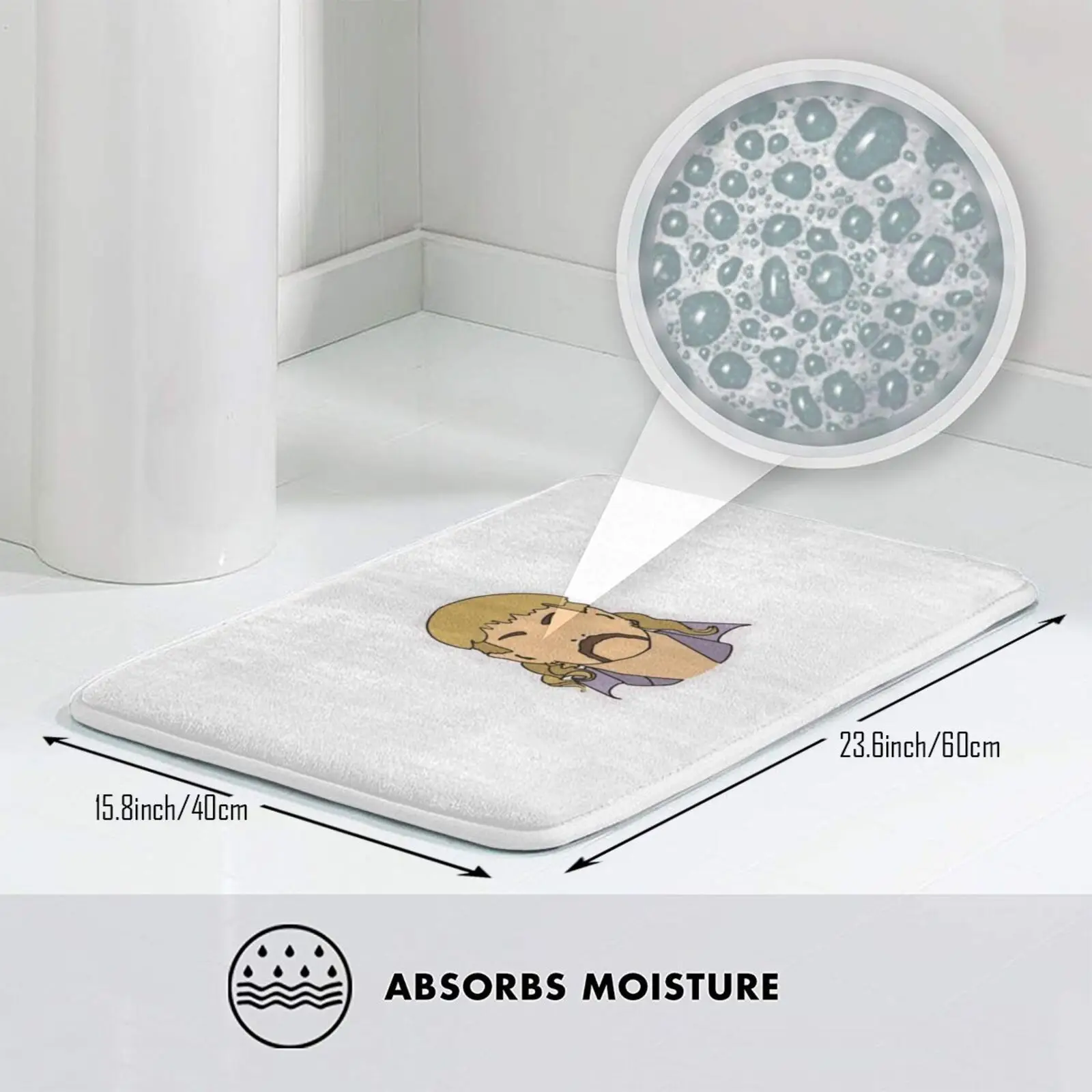 Экзотический коврик с наклейками Джо ковер противоскользящие напольные коврики