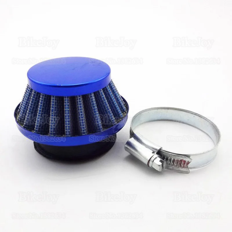 Стальной 44 мм воздушный фильтр очиститель синий для 47cc 49cc 2-тактный мини-мотор ATV