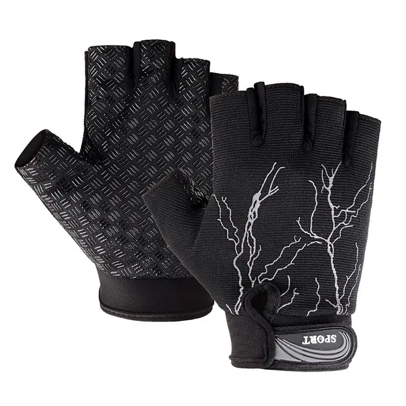

New Cycling Gloves Half Finger Breathable Anti-slip Outdoor Protective Glove Bike Bicycle Riding Fitness Climbing Accessories
