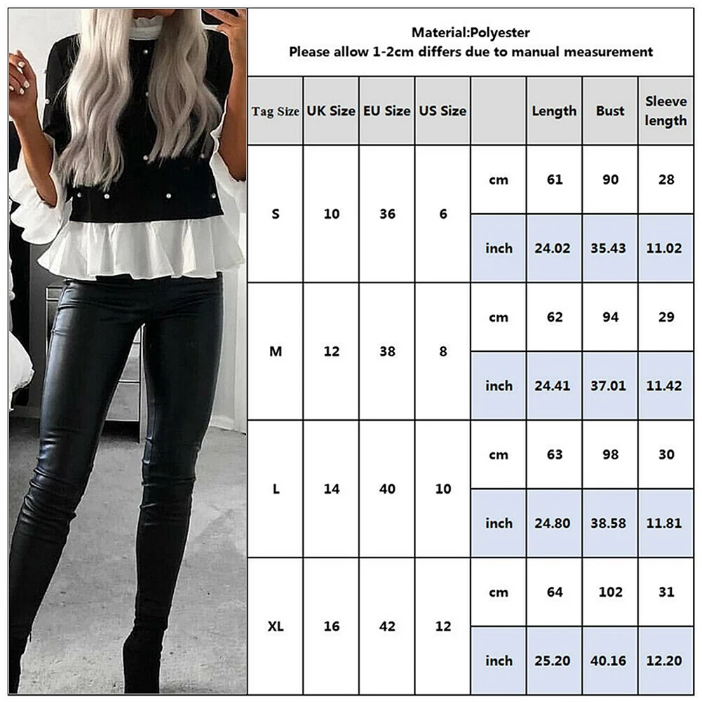 Женские кружевные топы с оборками и длинным рукавом повседневные свободные