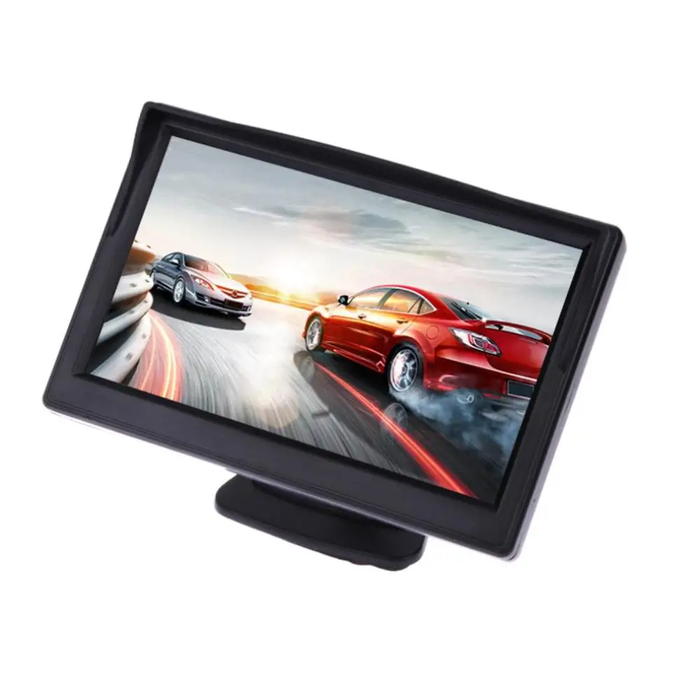 VODOOL Auto Ruckansicht Kamera Ruckfahr Parkplatz System Kit 5 &quotzoll TFT LCD-Monitor Ruck Wasserdichte Nachtsicht Backup kamera |