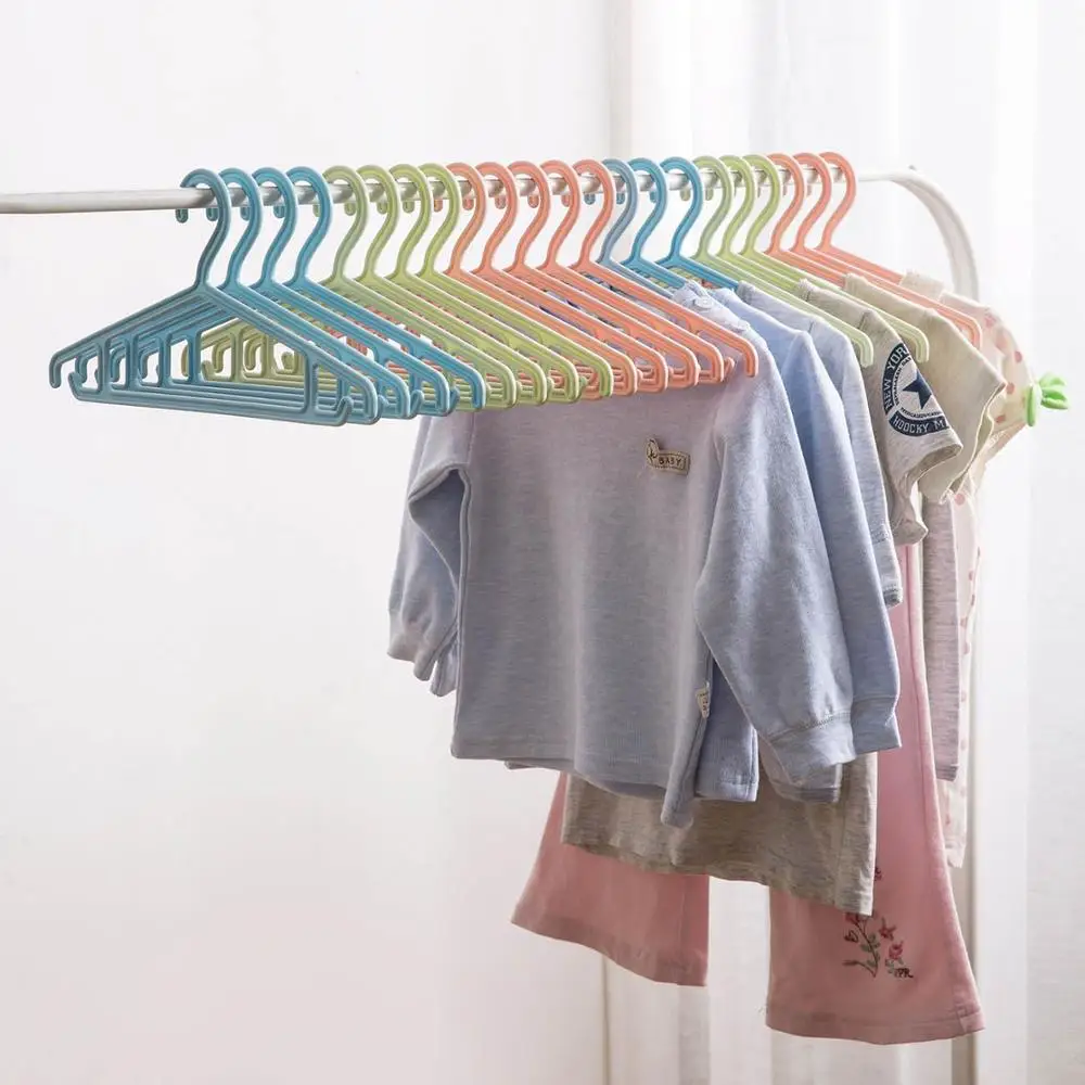 10 шт. прочная сушилка для белья нескользящая детская одежда пальто трусики