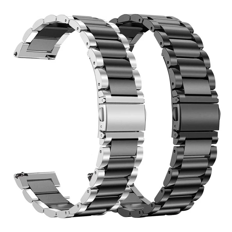Браслет из нержавеющей стали для galaxy watch active 2 44 мм металлический ремешок samsung 40 20