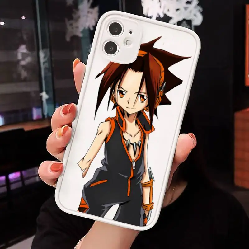 

shaman king anime manga luxury Phone Cases coque matte transparent For iphone 7 8 11 12 plus mini x xs xr pro max cover