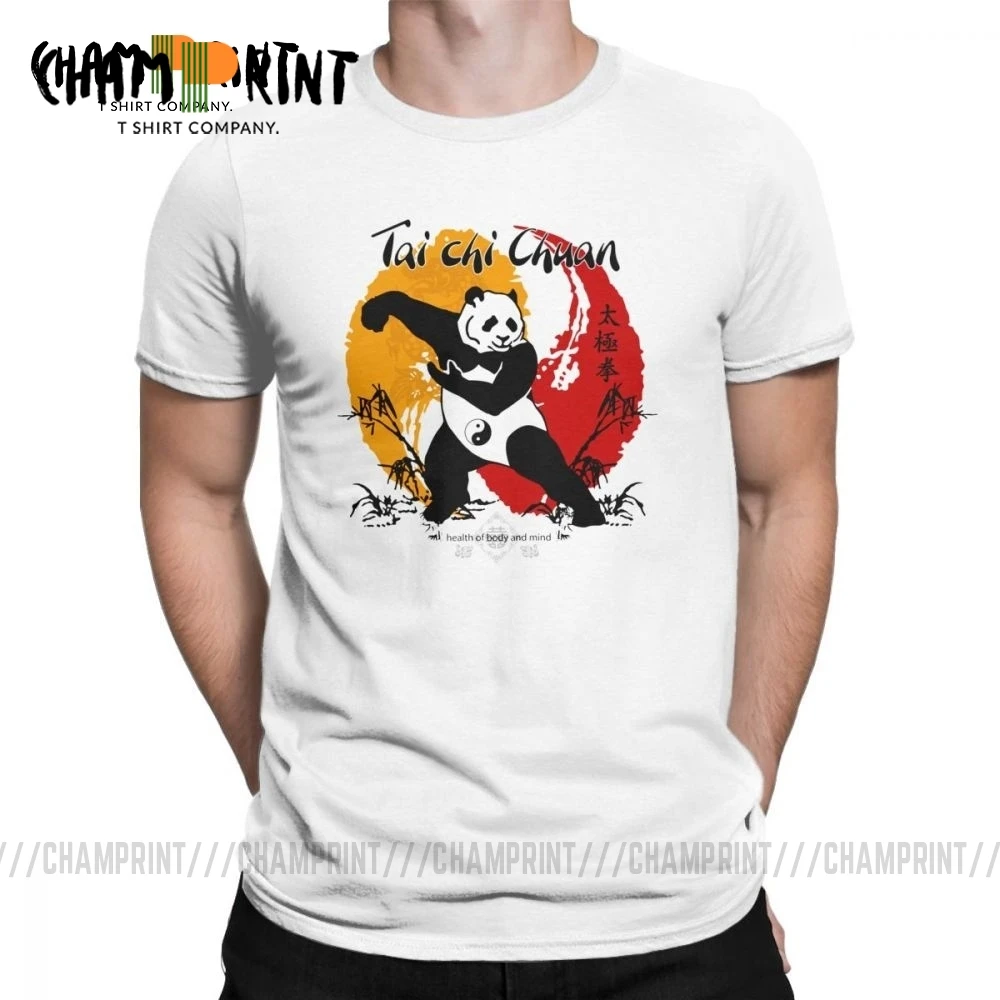 Мужские футболки для тренировок Tai Chi Chuan крутая футболка с коротким рукавом и