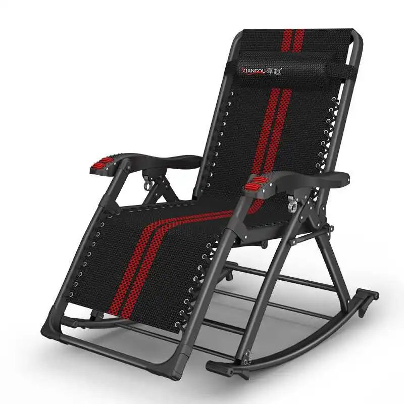 Современная Гостиная кресло качалка Домашний Складной стул ланч брейк сиеста