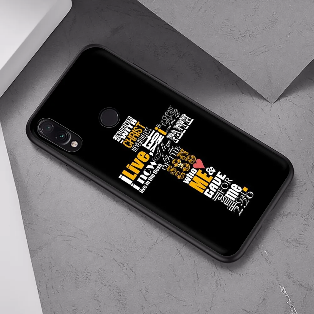 Мягкий ТПУ чехол Lavaza K74 с изображением Иисуса и Креста для Redmi Note 5 6 6A 7 7A 8 8T 8A 9 9A 9C 9S