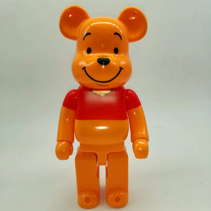 

Bear@bricklys 28cm 400% Bearbricklys Pvc Action Figures Honey Bear Dolls Decoration Models Friends Toys Christmas Gifts