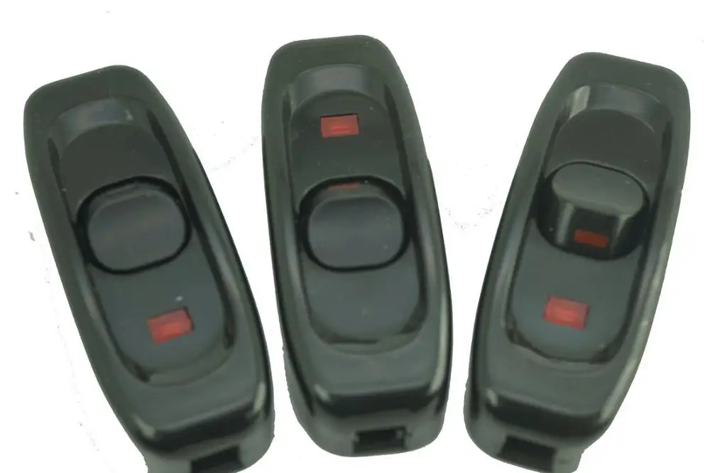 Переключатель прибора и светодиодный светильник индикатора подача-через