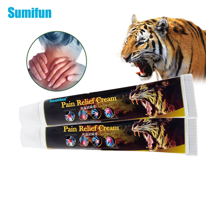 

20g Sumifun Tiger Balm Pain Relief Cream Analgesic Ointment For Rheumatoid Arthritis Joint Back Chinese Medical Plaster P1135
