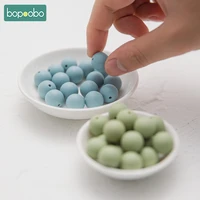 bopoobo baby teether 12mm15mm20mm dropping silicone ins style beads children diy handmade toy baby molars no fpa edible safe