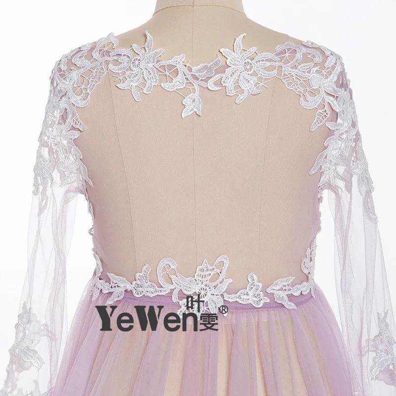 Прозрачное платье с цветочным узором для девочек Платье фотосессии Коллекция 2020