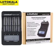 Liitokala Lii-500 Lii-PD4 Lii-500S LCD 3.7V 18650 18350 18500 21700 20700B 20700 14500 26650 AA NiMH lithium-battery Charger