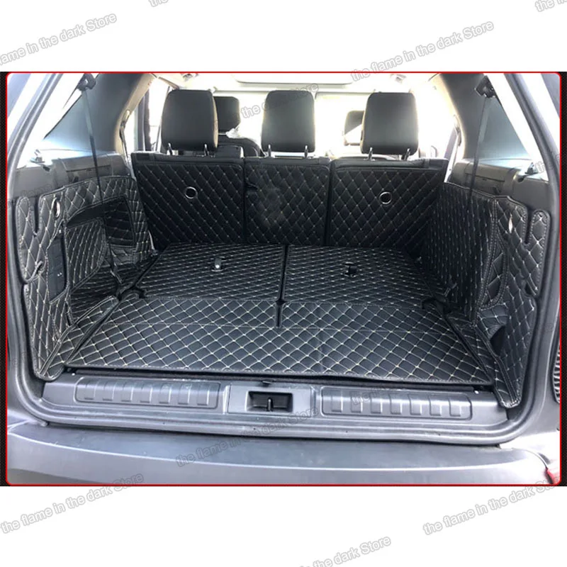 Кожаный коврик Lsrtw2017 для багажника автомобиля груза Land Rover Discovery 5 2017 2018 2019 2020 L462