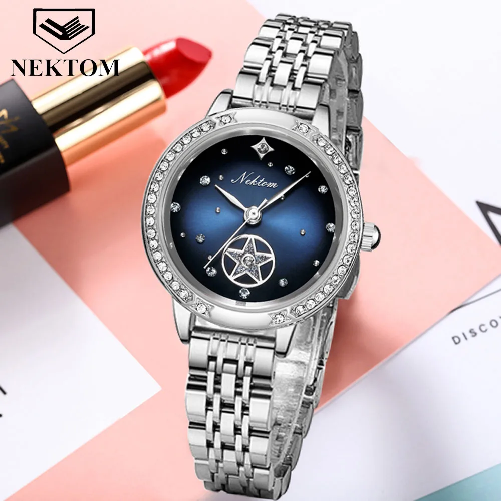 

Женские наручные часы, водонепроницаемые, с браслетом из розового золота и стальным ремешком